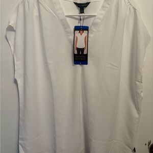 Banana Republic Men's Casual White Button Down Shirt